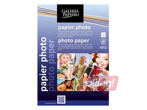 Photo paper glossy, 10x15cm, 180g/m², 50 sheets