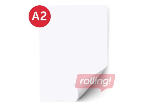 Papp A2, 250g/m², valge, 1 leht