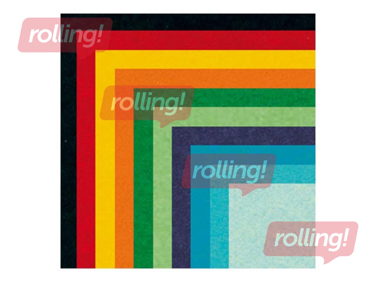 Kahepoolne kartong Bristol, A1+, erinevad värvid, 20 lehte