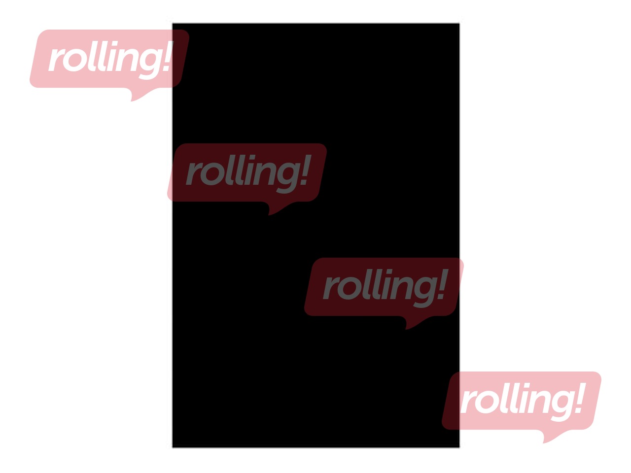 Kartons Rainbow divpusējs, A4, melns, 230g/m², 25 loksnes