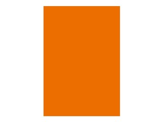 Картон Rainbow двусторонний, А4, оранжевый, 230г/м², 25 листов