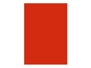 Картон Rainbow двусторонний, А4, красный, 230г/м², 25 листов