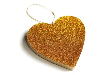 Kartona rotājums Happy Color, Big Heart, 19x19x2.5cm, 1 gab.