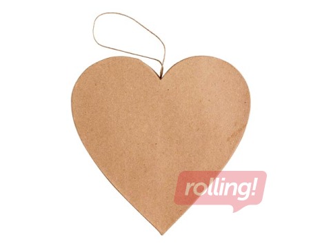 Картонная декорация Happy Color, Большое Сердце, 19x19x2.5см, 1 шт.