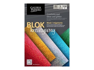 Dekoratiivne holograafiline papp, A4, erinevad värvid, 15 lehte