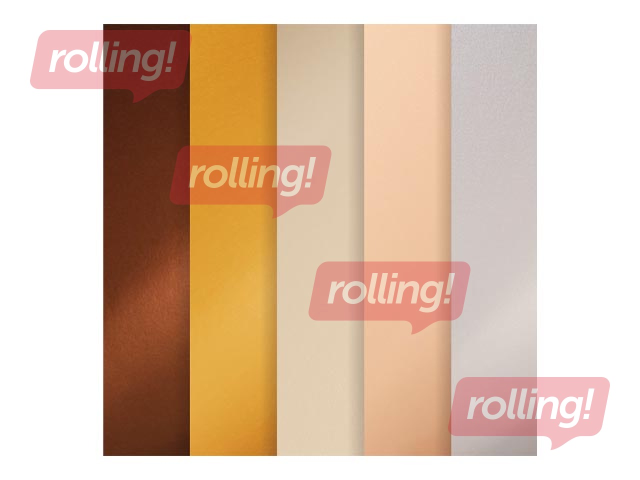 Satiinefektiga dekoratiivne läikiv papp, A4, segavärvid, 15 lehte