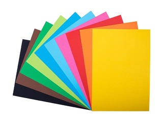 Картон Happy Color, двусторонний, B2, 270г/м², разные цвета, 20 листов