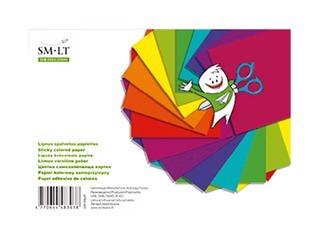 Construction paper adhesive SM·LT, A4, 80g/m², 8 sheets