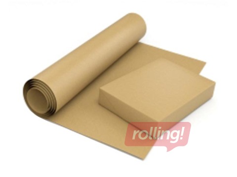 Wrapping paper 1.02m x 183m, 80g / m2, brown