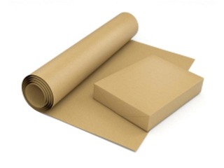 Wrapping paper 1.02m x 183m, 80g / m2, brown