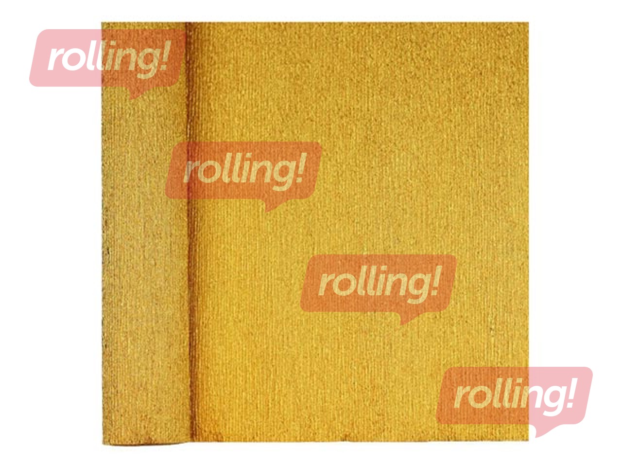 Crepe paper 0.5x2m, gold