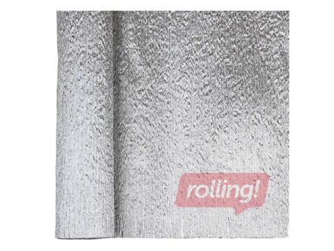 Krepp-paber, hõbe, 0.5x2m