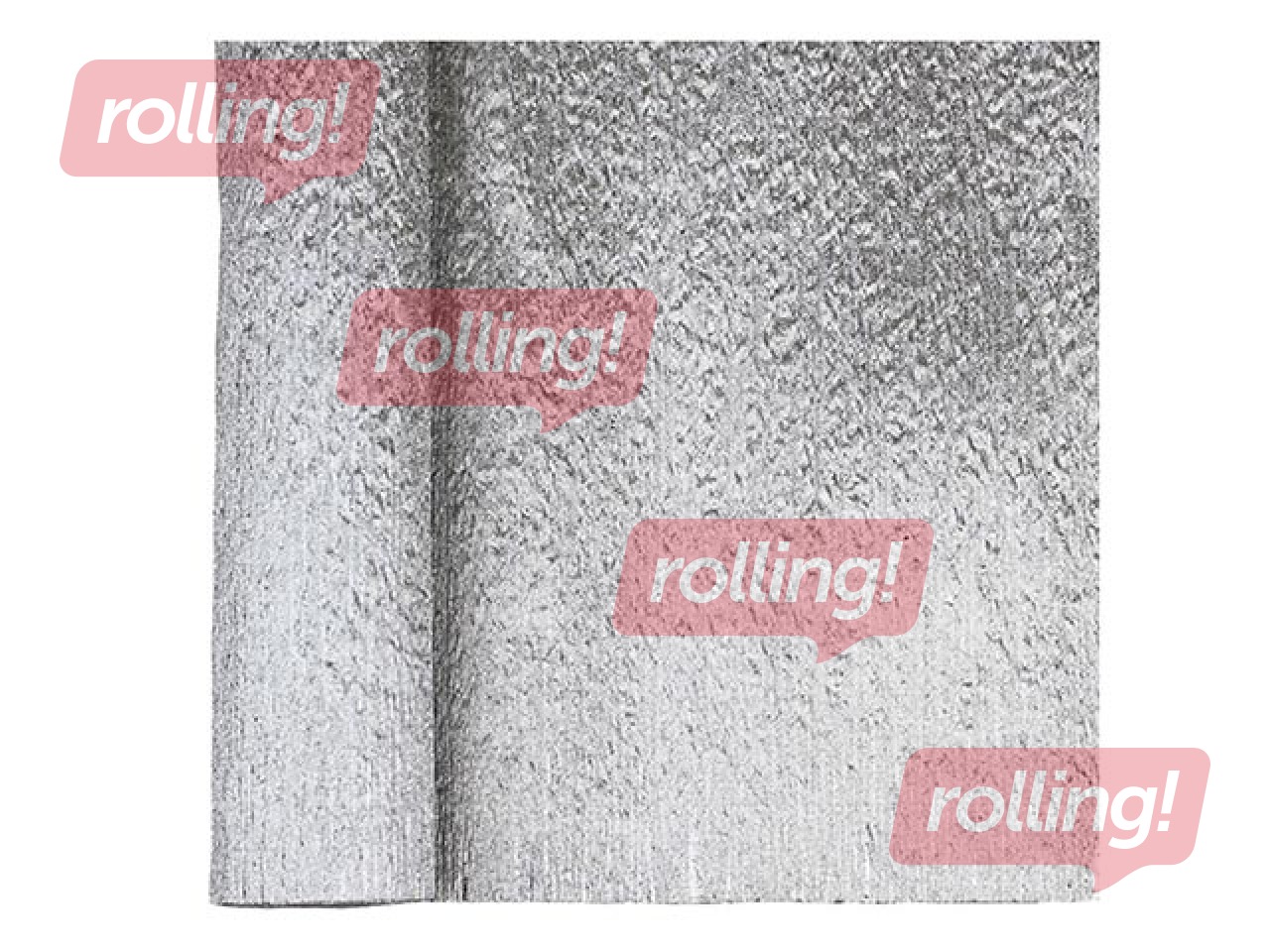 Krepp-paber, hõbe, 0.5x2m