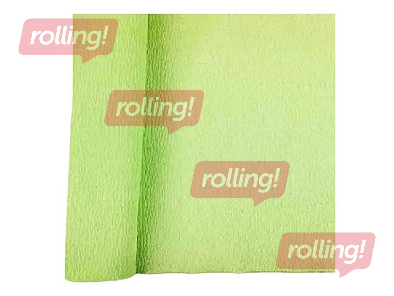 Krepp-paber 0.5x2m, heleroheline