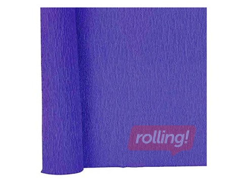 Crepe paper 0.5x2m, dark blue