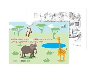 Drawing album SM·LT, A3, 120g/m², 20 sheets