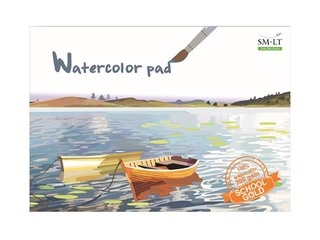Akvareļu albums SM·LT, A4, 210g/m², 20 loksnes