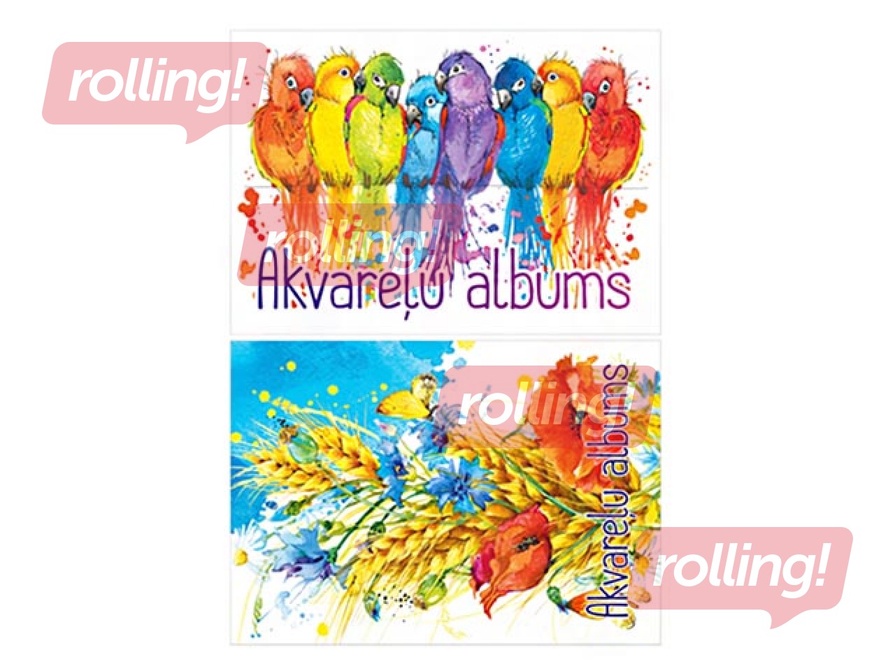 Watercolor album, A3, 210g/m², 15 sheets