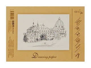 Rasēšanas papīrs SM·LT, A4, 20 loksnes, salīmēts