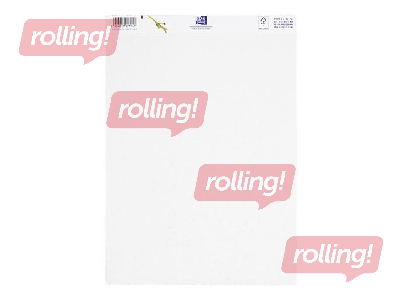 Joonistusplokk Oxford, A4, 225g/m², 25 lehte