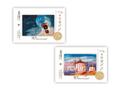 Акварельный альбом SM·LT, A3, 210г/м², 20 листов