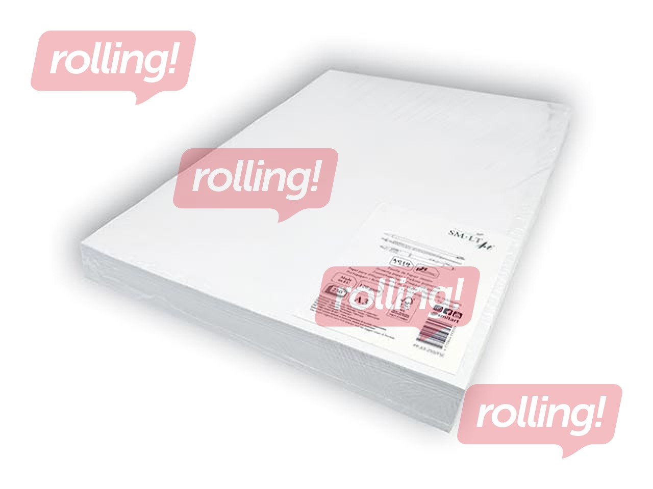 Joonistuspaber SM·LT, A3, 120g/m², 250 lehte