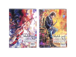 Sketch pad, A3, 120g/m², 25 sheets