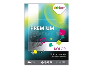 Kartong Happy Color, A3, 220g/m², 10 värvilist lehte