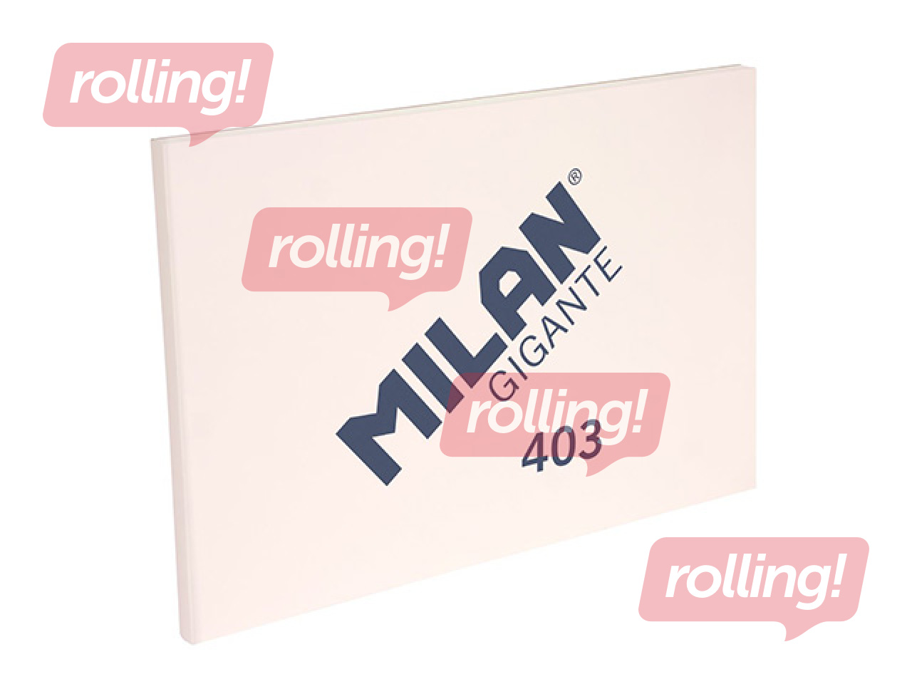 Joonistusplokk Milan, A3, 200g/m², 50 lehte