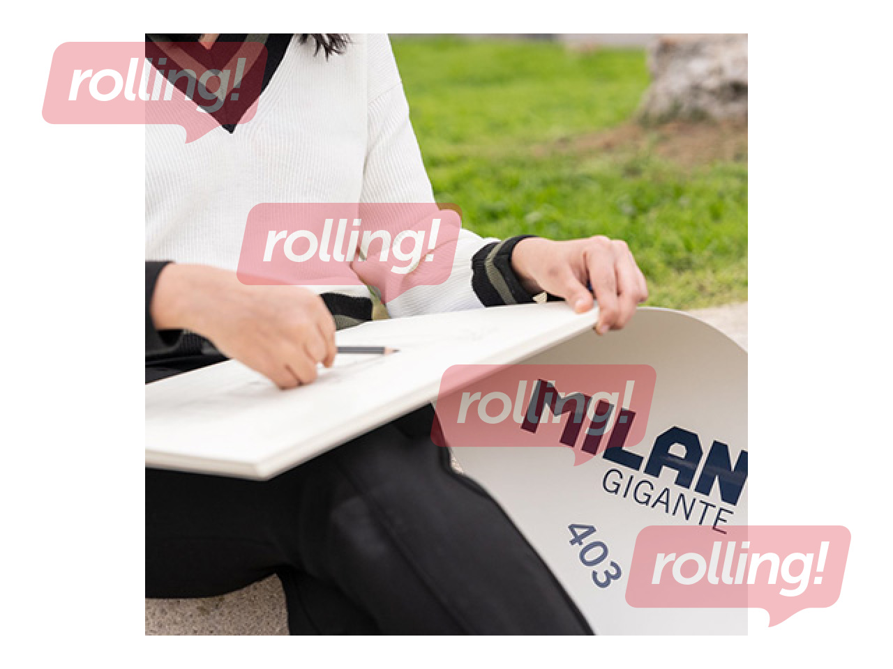 Joonistusplokk Milan, A3, 200g/m², 50 lehte