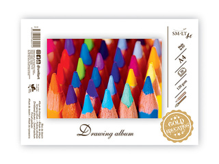 Drawing album SM·LT, A4, 120 g/m2, 30 sheets