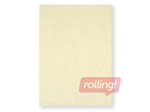 Disainpaber Curious Metallics 60, A4, valge kuld, 120g/m², 50 lehte
