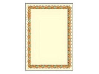 Design paper, A4, Zloto, 170g/m², 25 sheets