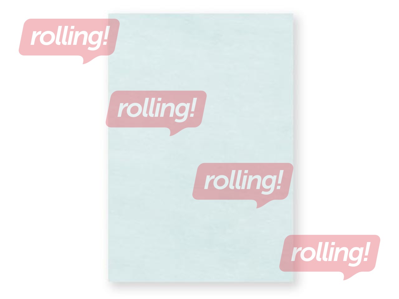 Decorative paper Millenium, light blue A4, 100g/m², 50 sheets