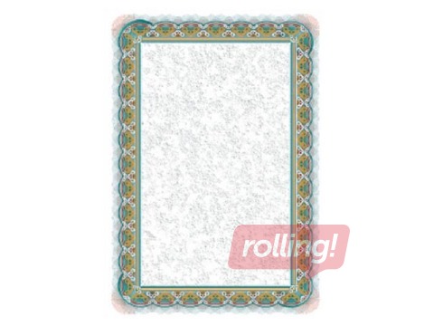 Disainpaber Srebro, A4, 170g/m², 25 lehte