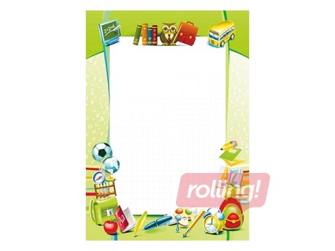 Disainpaber School, A4, 170g/m², 25 lehte