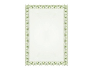 Decorative card paper Cyprys, A4, 170g/m², 25 sheets