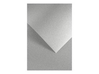 Self-adhesive glitter paper, A4, silver, 150g/m², 10 sheets