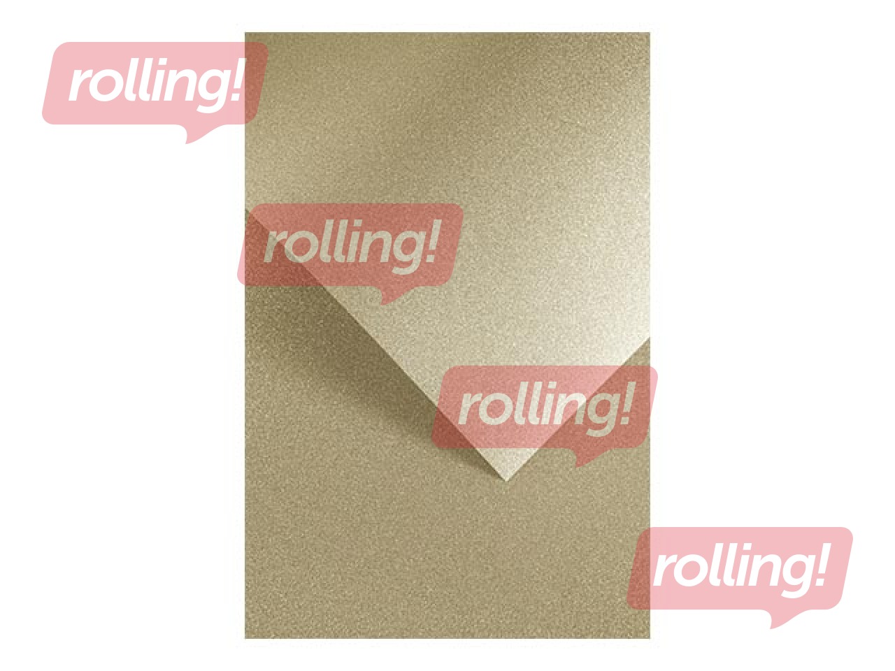 Self-adhesive glitter paper, A4, gold, 150g/m², 10 sheets