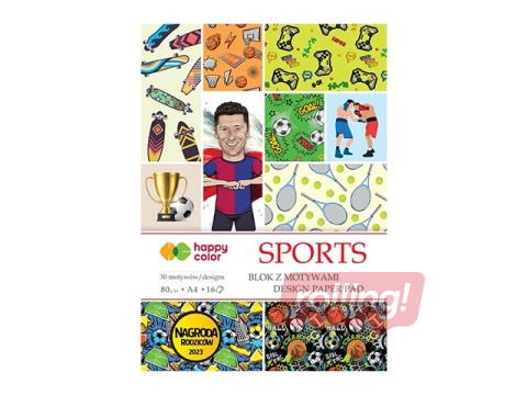 Disainpaber Food motiiviga A4, 80 g/m², 16 lehte, 28 aiakujundust