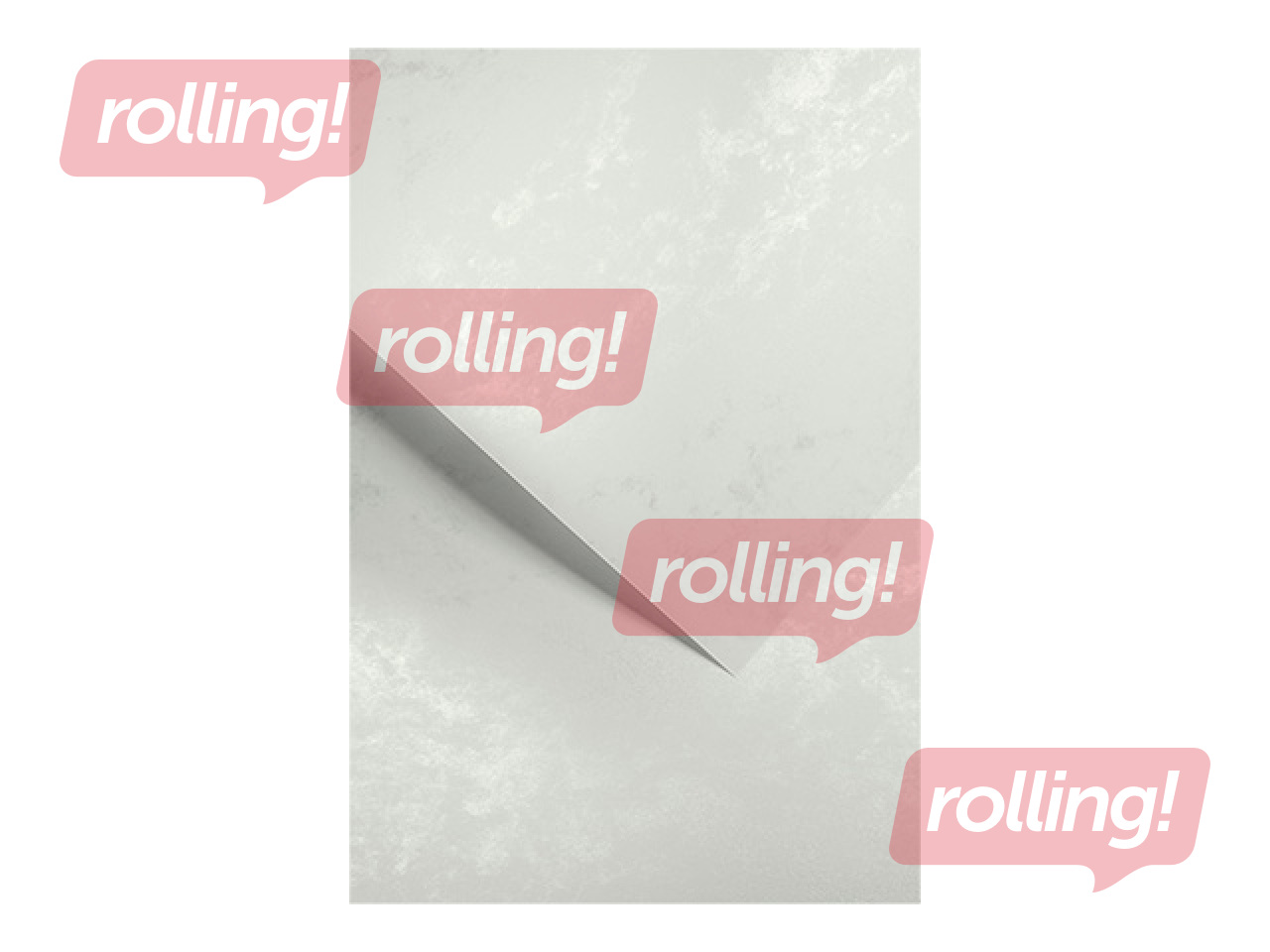 Design paper Marble Silver, A4, 220g/m2, 20 sheets