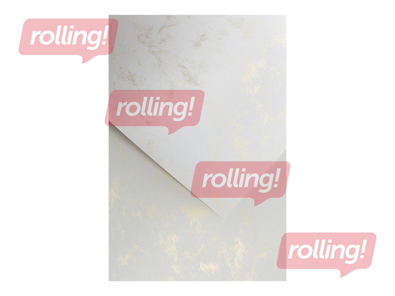 Design paper Marble Metallic, A4, 120 g/m2, 50 sheets