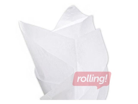 Siidipaber Blanc 100, 18g/m², 50x75cm, 24 lehte