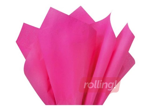 Шелковая бумага декоративная Fuchsia 8, 18г/м², 50x75см, 24 листов