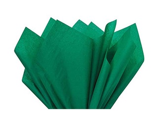 Шелковая бумага декоративная Vert jade 42, 18г/м², 50x75см, 24 листов