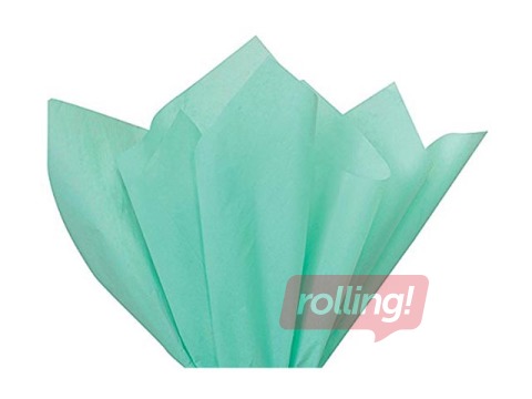 Шелковая бумага декоративная Vert d'Eau 73, 18г/м², 50x75см, 24 листов