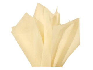 Zīdpapīrs dekoratīvais Vanille 126, 18g/m², 50x75cm, 24 loksnes