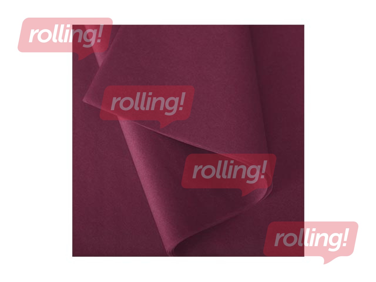 Siidipaber Bordeaux 158, 18g/m², 50x75cm, 24 lehte