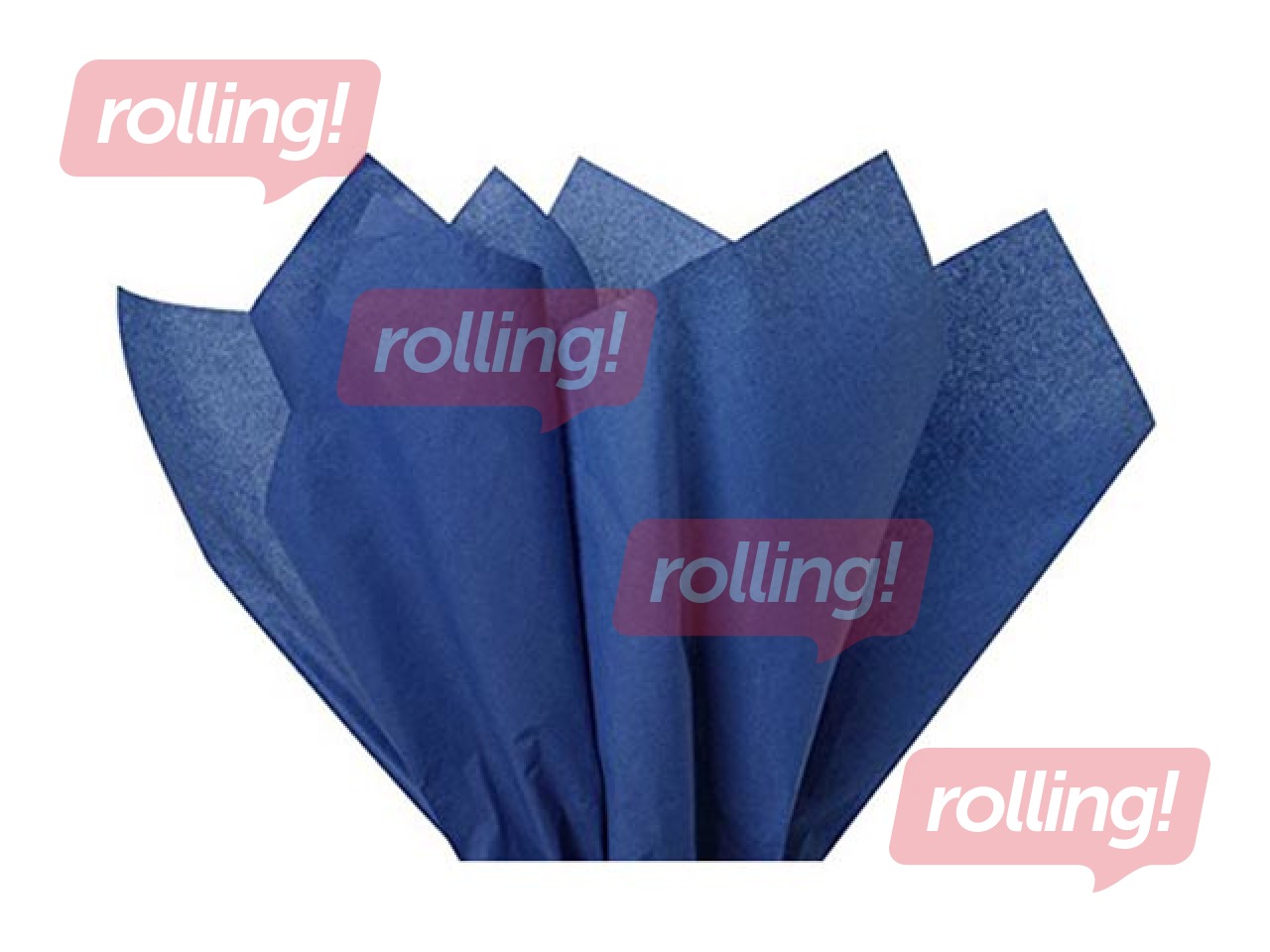 Siidipaber Bleu marine 183, 18g/m², 50x75cm, 24 lehte