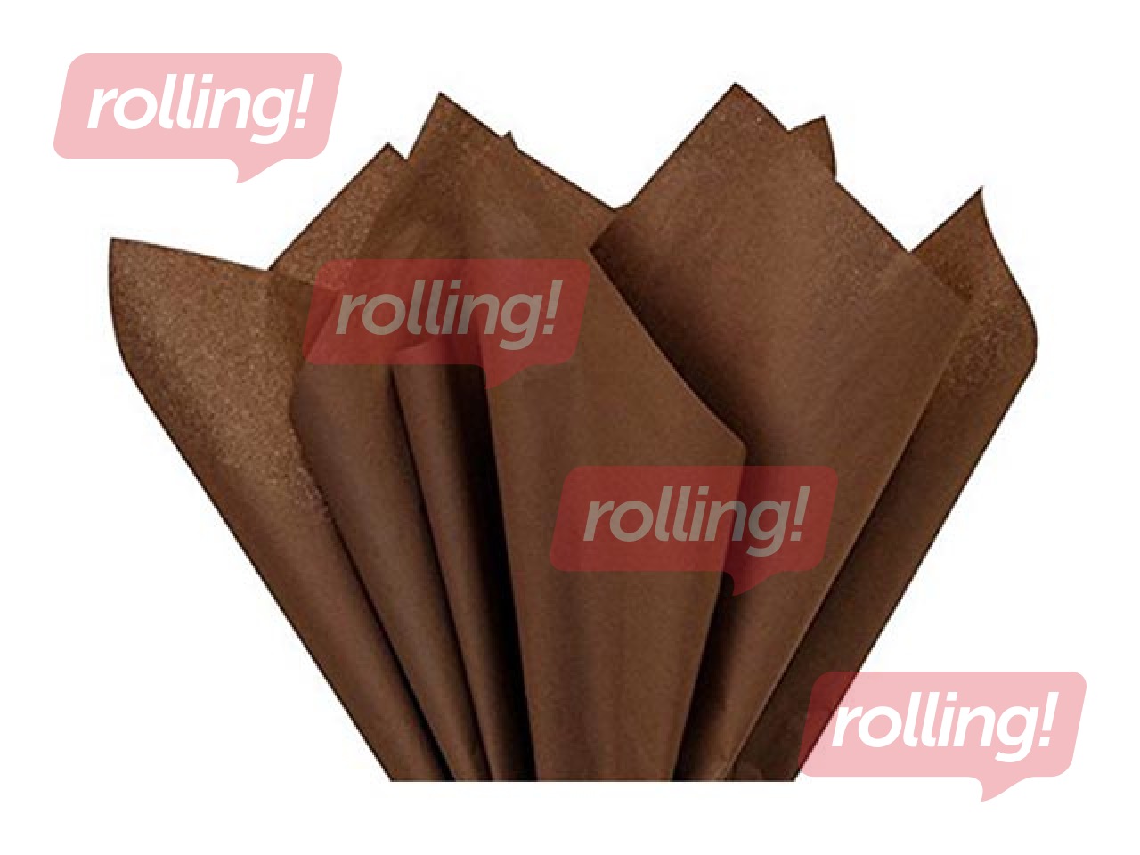 Dekoratiivne siidipaber Chocolate 243, 18g/m², 50x75cm, 24 lehte